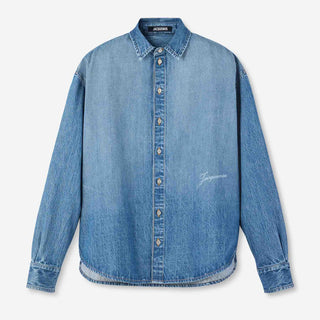Jacquemus Hombre Barcelona Camisa Simon de-Nîmes color Azul Denim sku 531-006616 01 - Foto 1