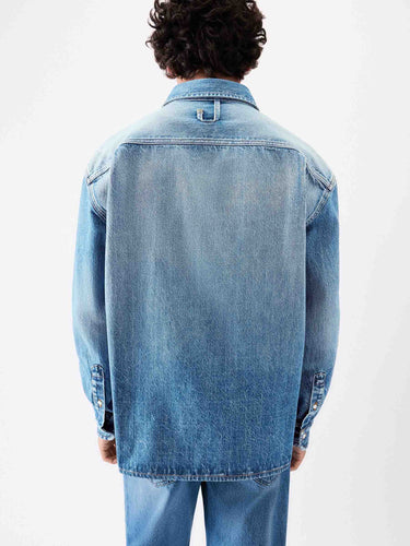 Jacquemus Hombre Barcelona Camisa Simon de-Nîmes color Azul Denim sku 531-006616 01 - Foto 3
