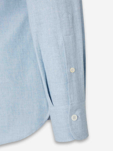 Atelier Munro Hombre Barcelona Camisa Lisa Algodón color Azul sku 531-006618 01 - Foto 4