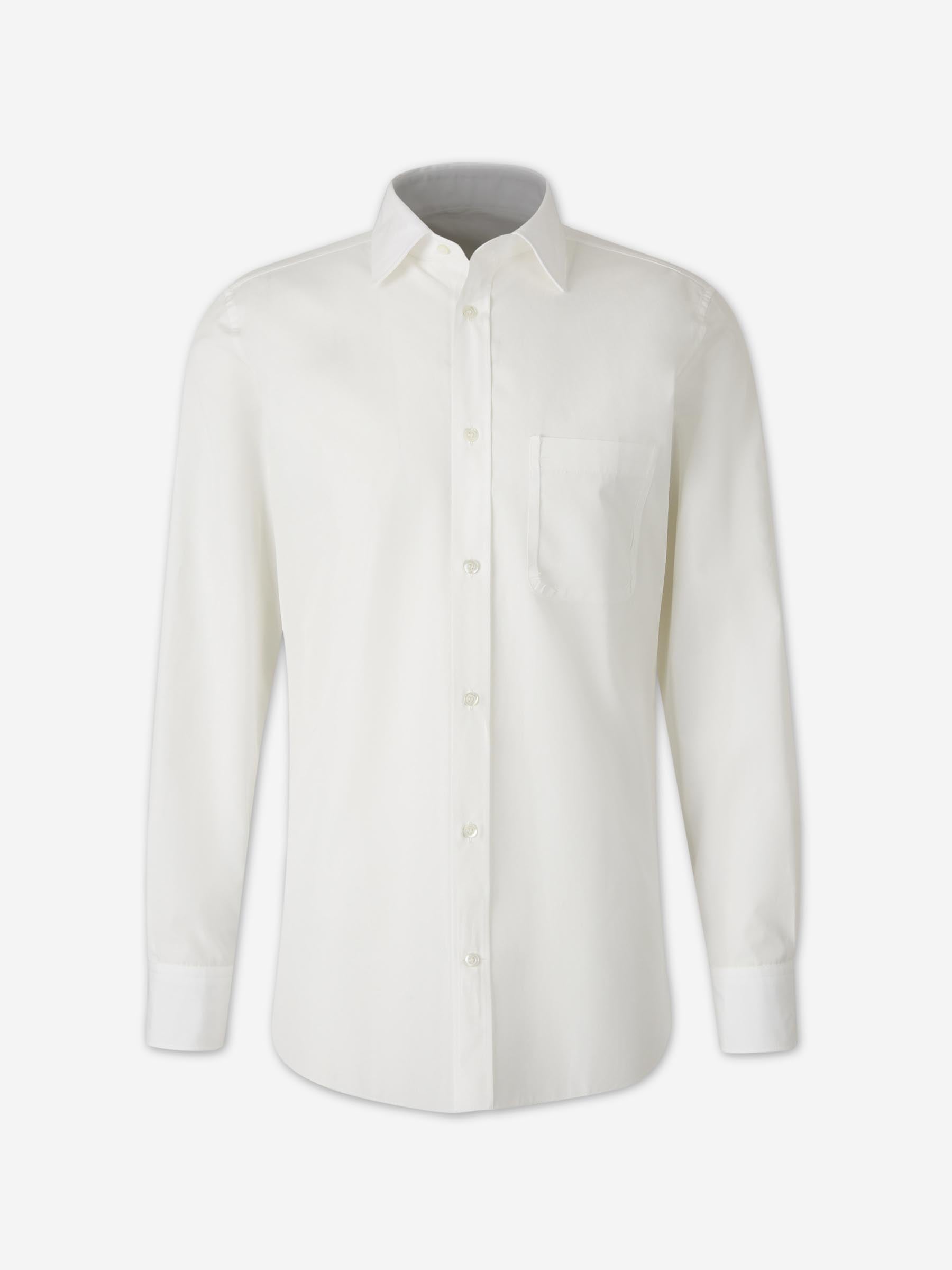 Maison Margiela Hombre Barcelona Camisa Lisa Foiled color Blanco sku 531-006624 01 - Foto 1