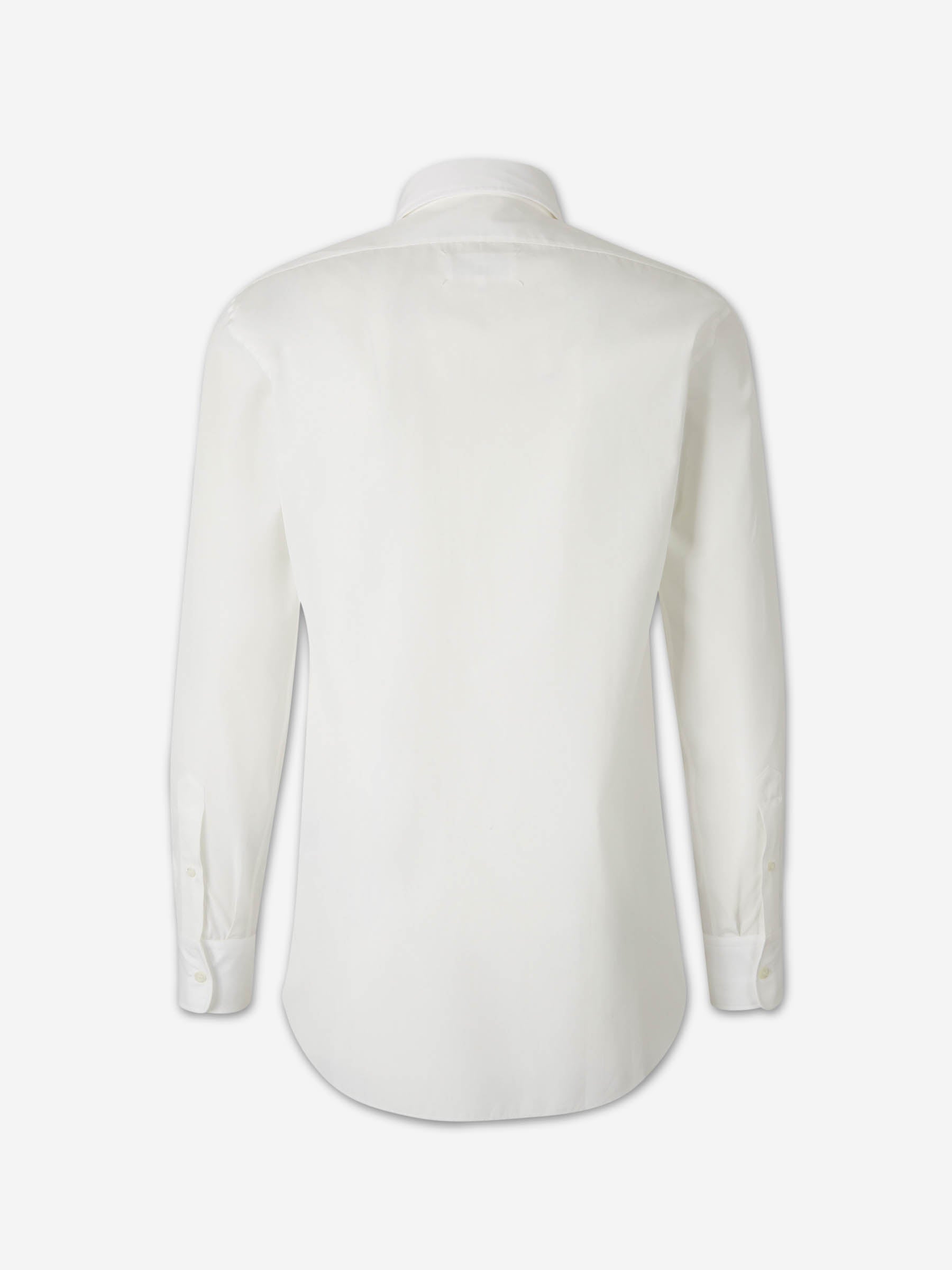 Maison Margiela Hombre Barcelona Camisa Lisa Foiled color Blanco sku 531-006624 01 - Foto 2