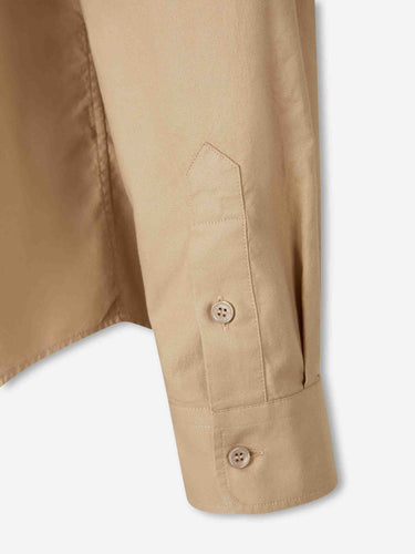 Balmain Hombre Barcelona Camisa Recta Algodón color Camel sku 531-006625 01 - Foto 5