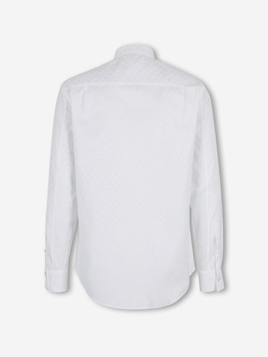 McQueen Hombre Barcelona Camisa Motivo Calavera color Blanco sku 531-006629 01 - Foto 2