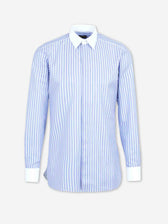 Tom Ford Hombre Barcelona Camisa Vestir Listada color Azul sku 531-006638 01 - Foto 1