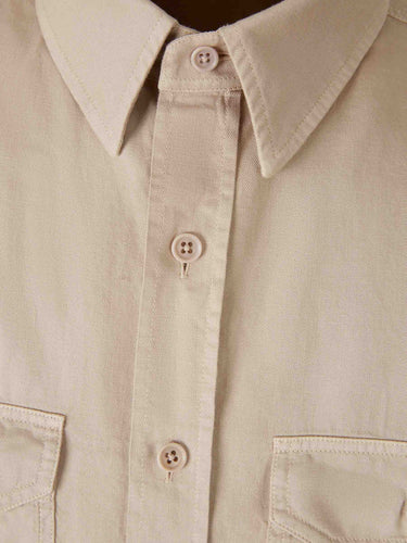 Tom Ford Hombre Barcelona Camisa Casual Lisa color Camel sku 531-006640 01 - Foto 3