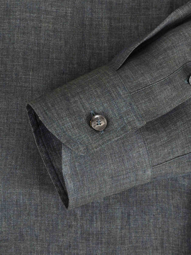 Brioni Hombre Barcelona Camisa Casual Lino color Verde Oscuro sku 531-006643 01 - Foto 4