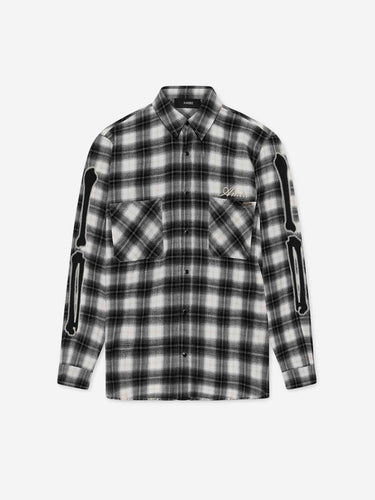 Amiri Hombre Barcelona Camisa Oversized Cuadros color Blanco Y Negro sku 531-006644 01 - Foto 1