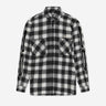 Amiri Hombre Barcelona Camisa Oversized Cuadros color Blanco Y Negro sku 531-006644 01 - Foto 1
