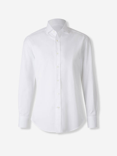 Brunello Cucinelli Hombre Barcelona Camisa de Vestir color Blanco sku 531-006648 01 - Foto 1
