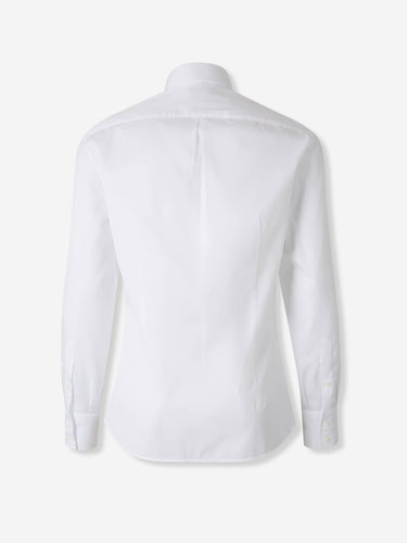 Brunello Cucinelli Hombre Barcelona Camisa de Vestir color Blanco sku 531-006648 01 - Foto 2