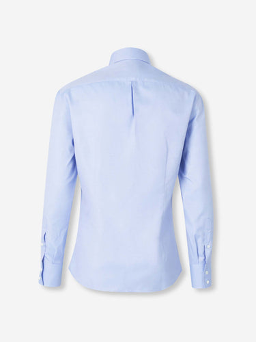 Brunello Cucinelli Hombre Barcelona Camisa de Vestir color Azul sku 531-006648 02 - Foto 2