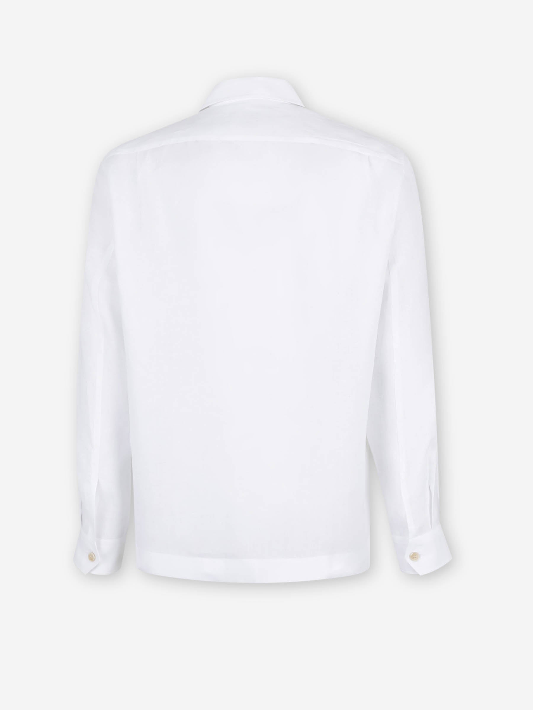 Brunello Cucinelli Hombre Barcelona Camisa Casual Lino color Blanco sku 531-006649 01 - Foto 2