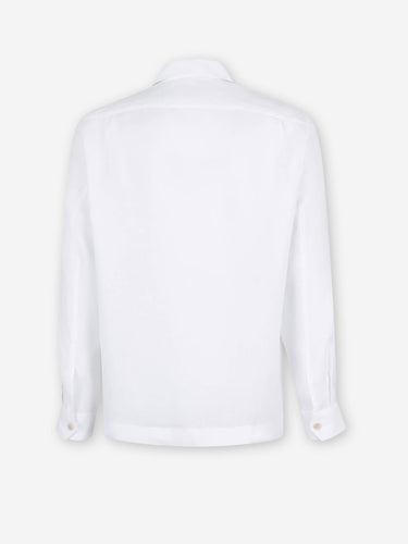 Brunello Cucinelli Hombre Barcelona Camisa Casual Lino color Blanco sku 531-006649 01 - Foto 2