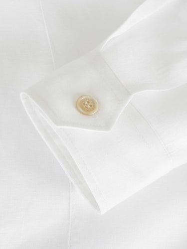Brunello Cucinelli Hombre Barcelona Camisa Casual Lino color Blanco sku 531-006649 01 - Foto 4