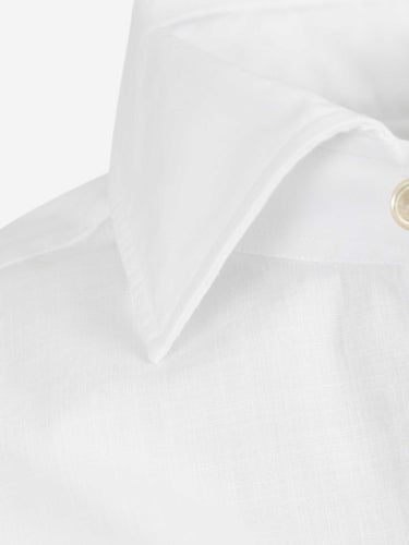 Luigi Borrelli Hombre Barcelona Camisa Manga Larga color Blanco sku 531-006650 01 - Foto 4