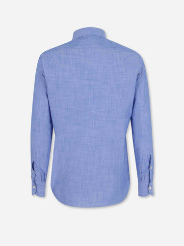 Luigi Borrelli Hombre Barcelona Camisa Manga Larga color Azul sku 531-006650 02 - Foto 2