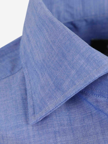 Luigi Borrelli Hombre Barcelona Camisa Manga Larga color Azul sku 531-006650 02 - Foto 3