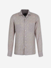 Luigi Borrelli Hombre Barcelona Camisa Estampada color Marrón sku 531-006651 02 - Foto 1