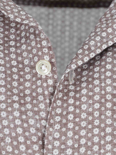 Luigi Borrelli Hombre Barcelona Camisa Estampada color Marrón sku 531-006651 02 - Foto 3