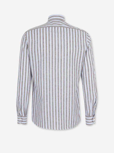 Luigi Borrelli Hombre Barcelona Camisa Listada color Multicolor sku 531-006655 01 - Foto 2