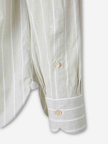 Luigi Borrelli Hombre Barcelona Camisa Motivo Rayas color Taupe sku 531-006658 01 - Foto 4