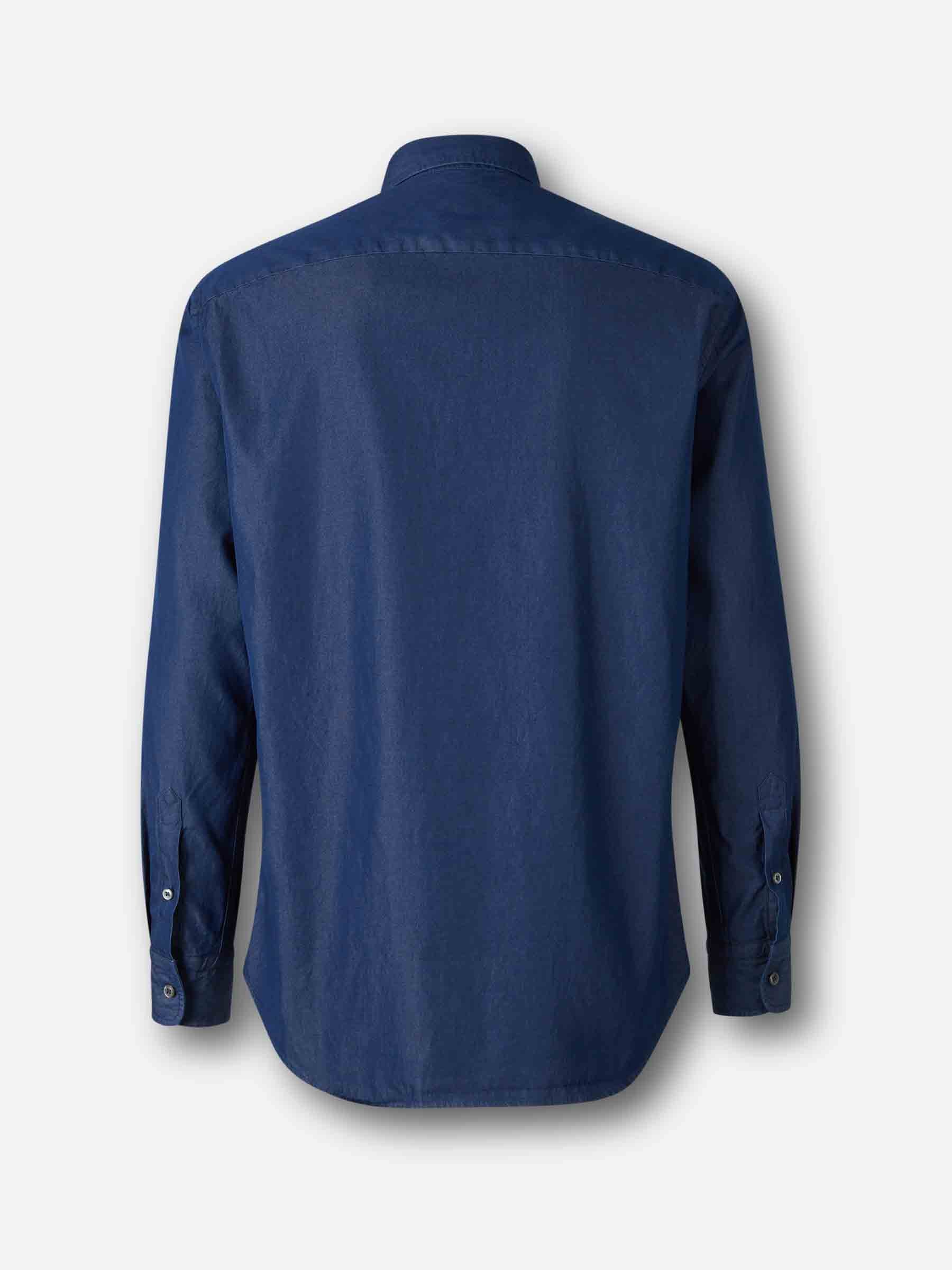 Brioni Hombre Barcelona Camisa Denim color Azul Denim Oscuro sku 531-006660 01 - Foto 2