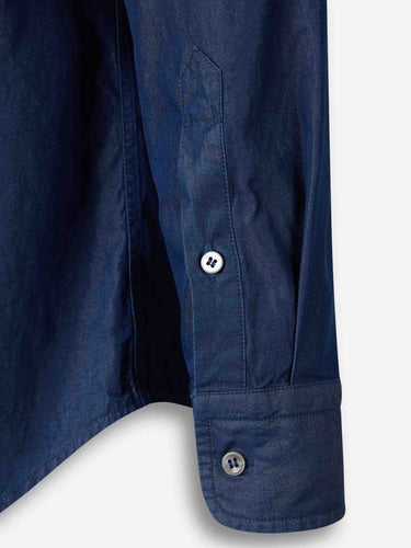 Brioni Hombre Barcelona Camisa Denim color Azul Denim Oscuro sku 531-006660 01 - Foto 4