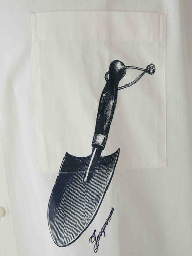 Jacquemus Hombre Barcelona Camisa Camargue color Blanco sku 531-006665 01 - Foto 4