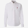 Ami Paris Hombre Barcelona Camisa Lisa Clásica color Blanco sku 531-006670 01 - Foto 1