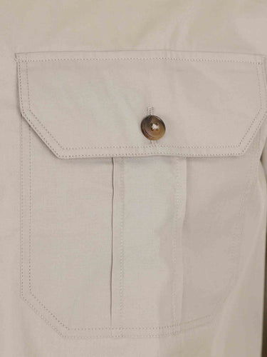 Canali Hombre Barcelona Camisa Casual Algodón color Camel sku 531-006672 01 - Foto 4