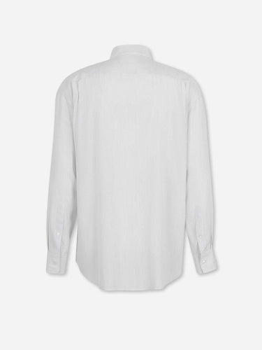 The Row Hombre Barcelona Camisa Listada Seda color Blanco sku 531-006674 01 - Foto 2