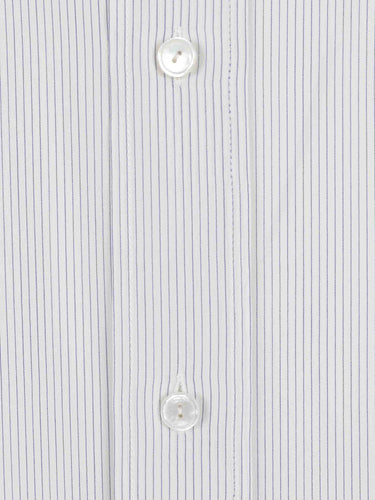 The Row Hombre Barcelona Camisa Listada Seda color Blanco sku 531-006674 01 - Foto 4
