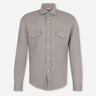 Marco Pescarolo Hombre Barcelona Camisa Ribot color Gris Claro sku 531-006678 01 - Foto 1