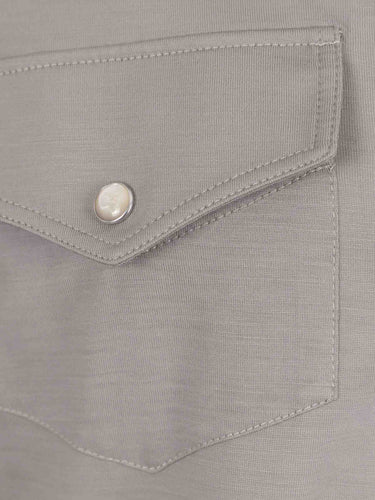 Marco Pescarolo Hombre Barcelona Camisa Ribot color Gris Claro sku 531-006678 01 - Foto 4