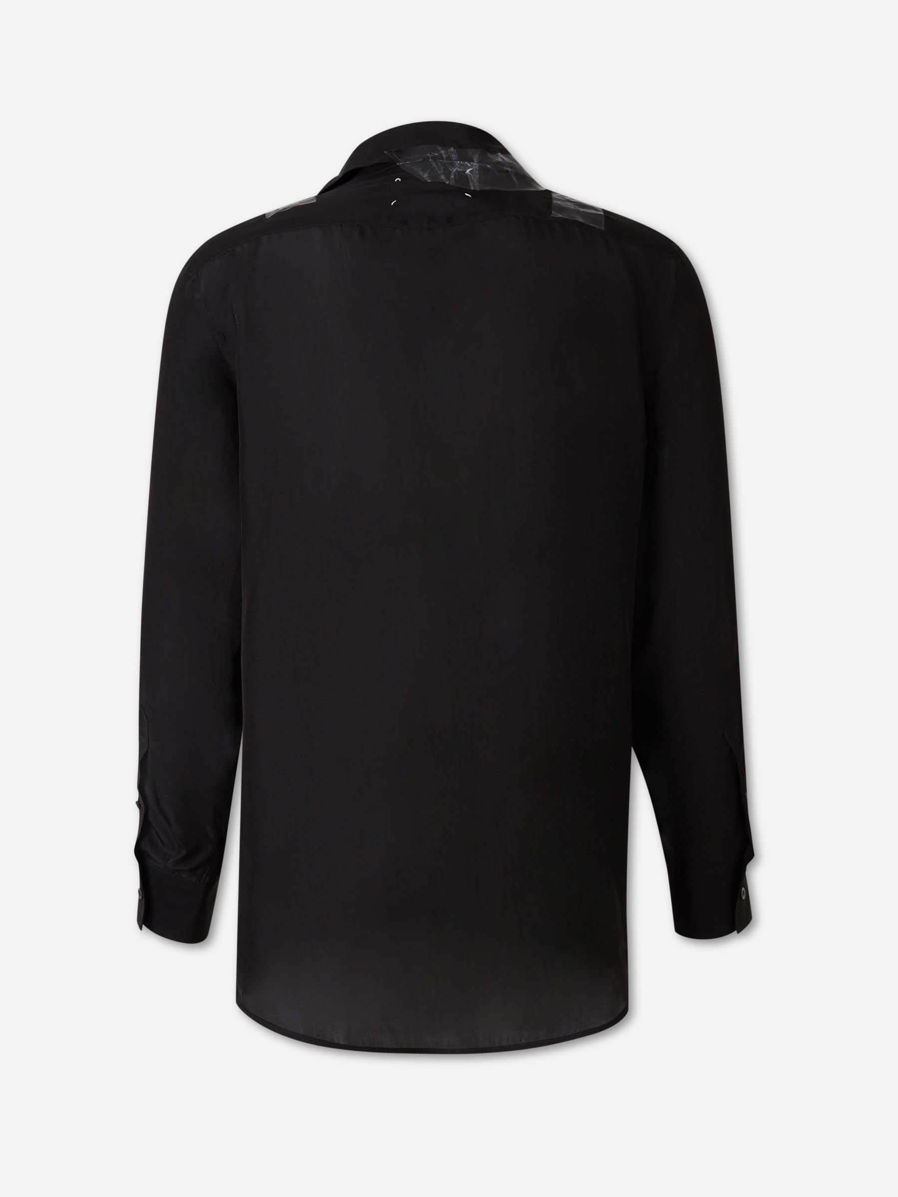 Maison Margiela Hombre Barcelona Camisa Cinta Adhesiva color Negro sku 531-006679 01 - Foto 2