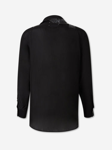 Maison Margiela Hombre Barcelona Camisa Cinta Adhesiva color Negro sku 531-006679 01 - Foto 2