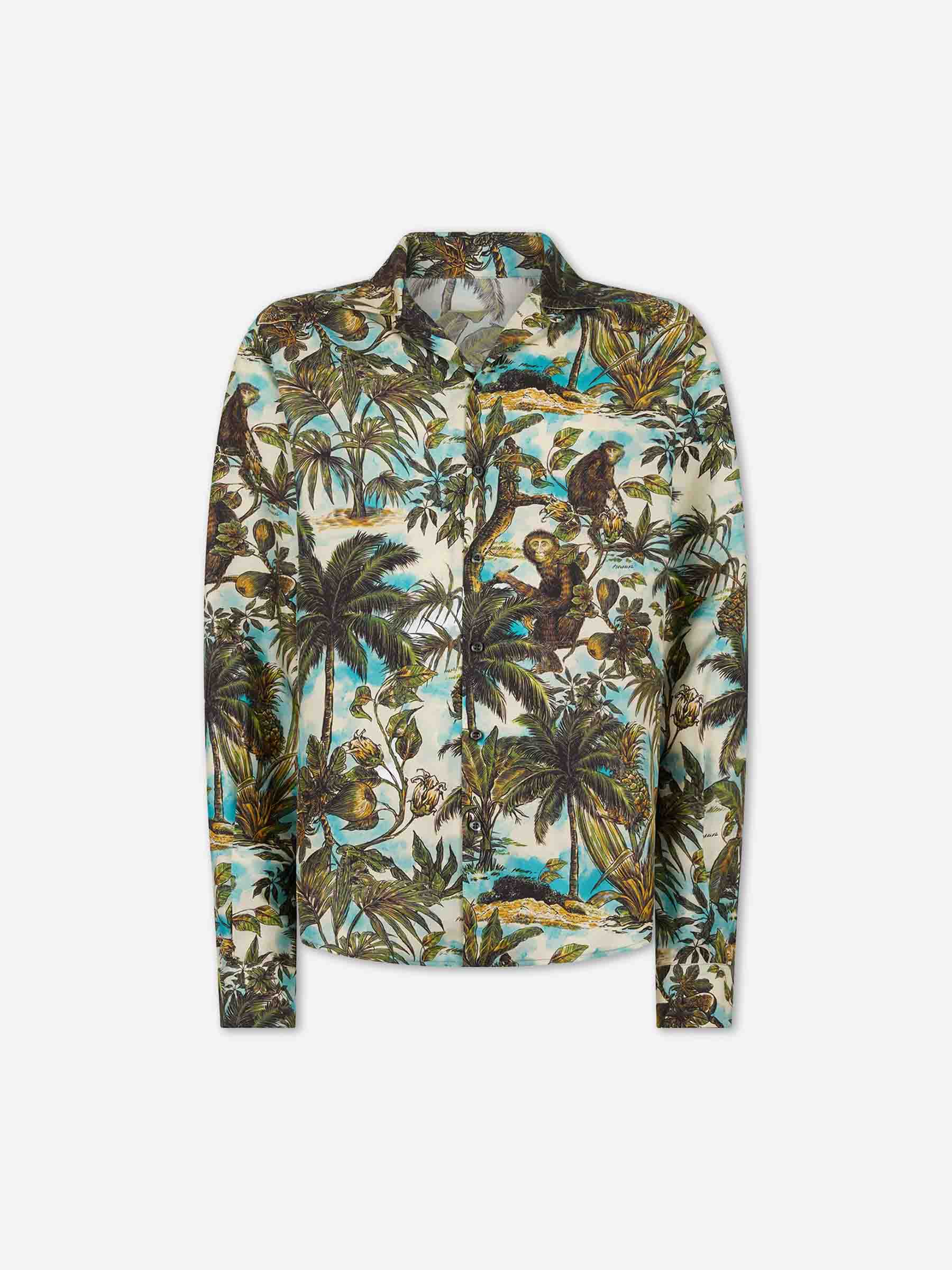 Dsquared2 Hombre Barcelona Camisa Monkey Print color Multicolor sku 531-006682 01 - Foto 1