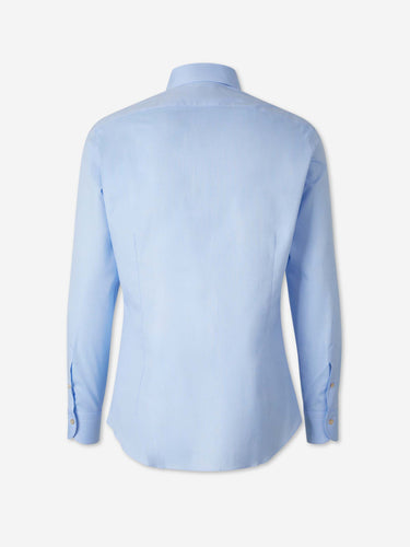 Santa Eulalia Hombre Barcelona Camisa Lisa color Azul Celeste sku 531-006683 02 - Foto 2