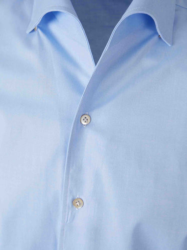 Santa Eulalia Hombre Barcelona Camisa Lisa color Azul Celeste sku 531-006683 02 - Foto 3