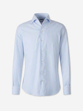 Santa Eulalia Hombre Barcelona Camisa Listada color Azul Celeste sku 531-006684 01 - Foto 1
