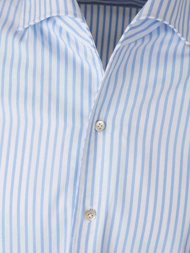 Santa Eulalia Hombre Barcelona Camisa Listada color Azul Celeste sku 531-006684 01 - Foto 3