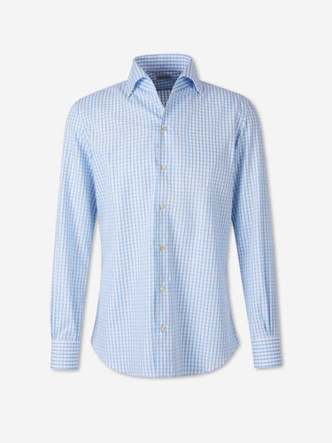 Santa Eulalia Hombre Barcelona Camisa Cuadros color Azul Celeste sku 531-006684 02 - Foto 1