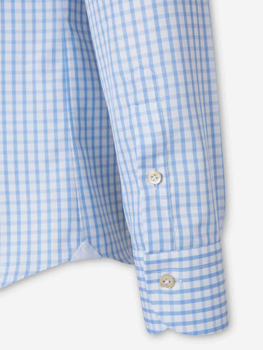 Santa Eulalia Hombre Barcelona Camisa Cuadros color Azul Celeste sku 531-006684 02 - Foto 4