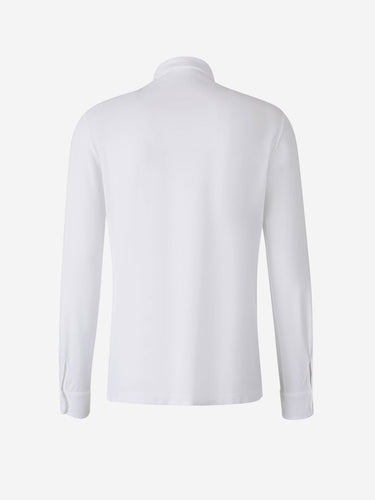 Zanone Hombre Barcelona Camisa Aberturas Algodón color Blanco sku 531-006687 01 - Foto 2