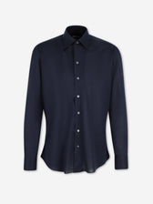Fray Hombre Barcelona Camisa Manga Larga color Azul Marino sku 531-006689 01 - Foto 1