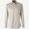 Fray Hombre Barcelona Camisa Micro Punto color Beige sku 531-006690 01 - Foto 1