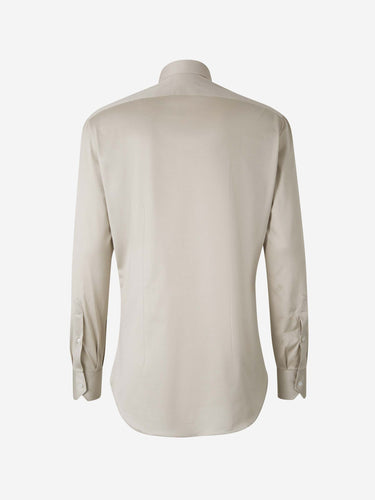 Fray Hombre Barcelona Camisa Micro Punto color Beige sku 531-006690 01 - Foto 2