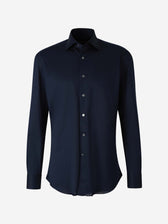 Fray Hombre Barcelona Camisa Micro Punto color Azul Marino sku 531-006690 02 - Foto 1