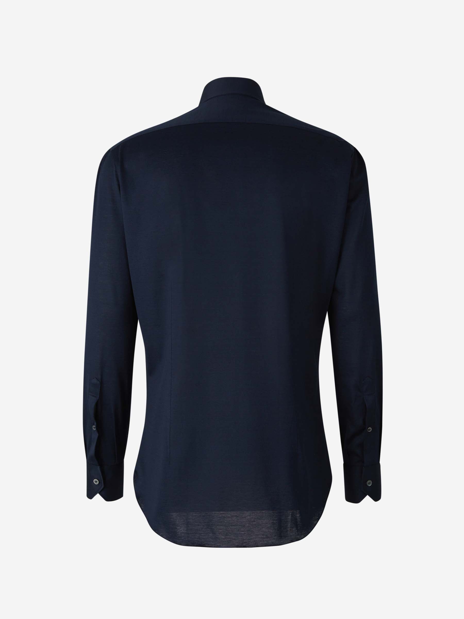 Fray Hombre Barcelona Camisa Micro Punto color Azul Marino sku 531-006690 02 - Foto 2