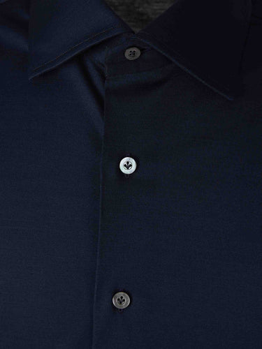 Fray Hombre Barcelona Camisa Micro Punto color Azul Marino sku 531-006690 02 - Foto 3